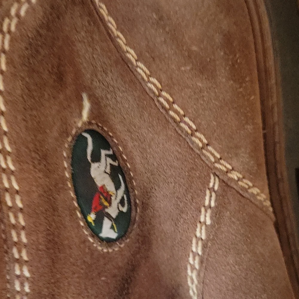 VINTAGE FAYVA SUEDE RIDING BOOTS - Picture 4 of 13